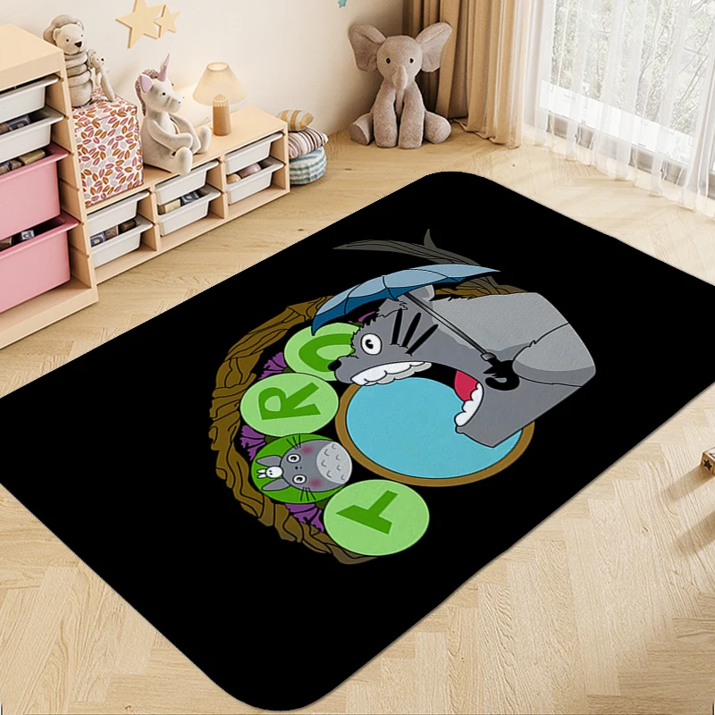 

Washable Non-slip Kitchen Rug A-Totoros Aesthetic Floor Mat Home Decorations Rugs Baths Foot Mat House Entrance Mat Anime Carpet