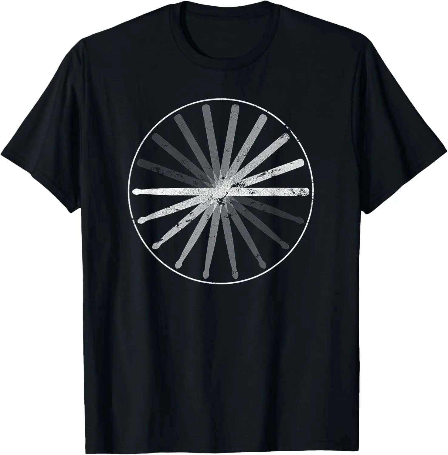 Drummer Gear Rotating Drumsticks Drumming Percussionists T-Shirt