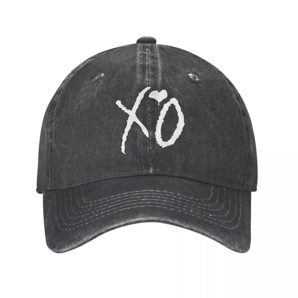 XO Denim Baseball Cap Hearts Men Women Casual Trucker Hat Spring Fashion Sport Wholesale Baseball Caps