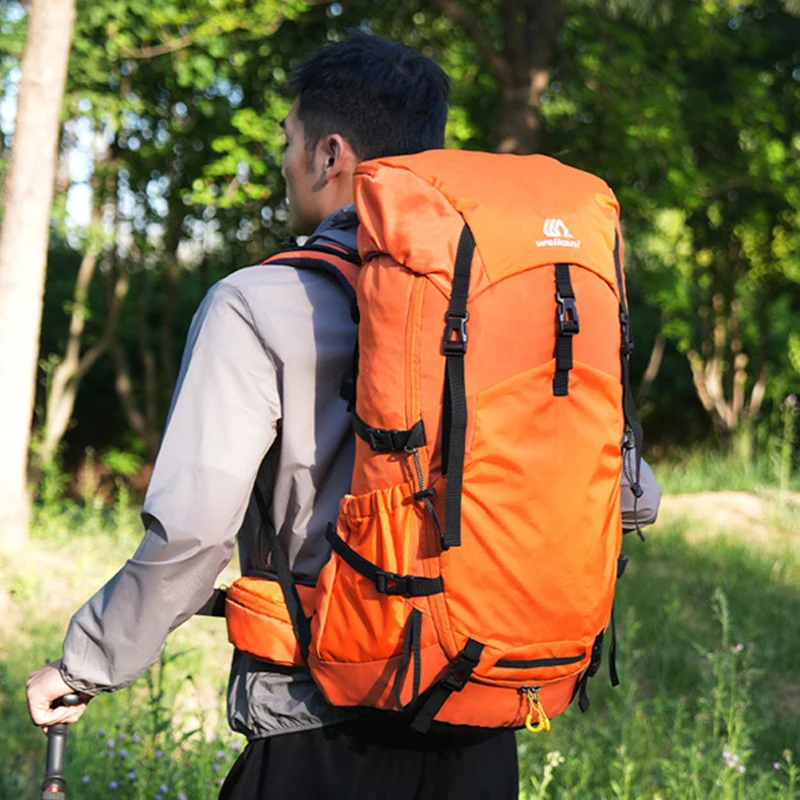 Mochila trekking impermeable alta capacidad para outdoor y senderismo - imagen 2