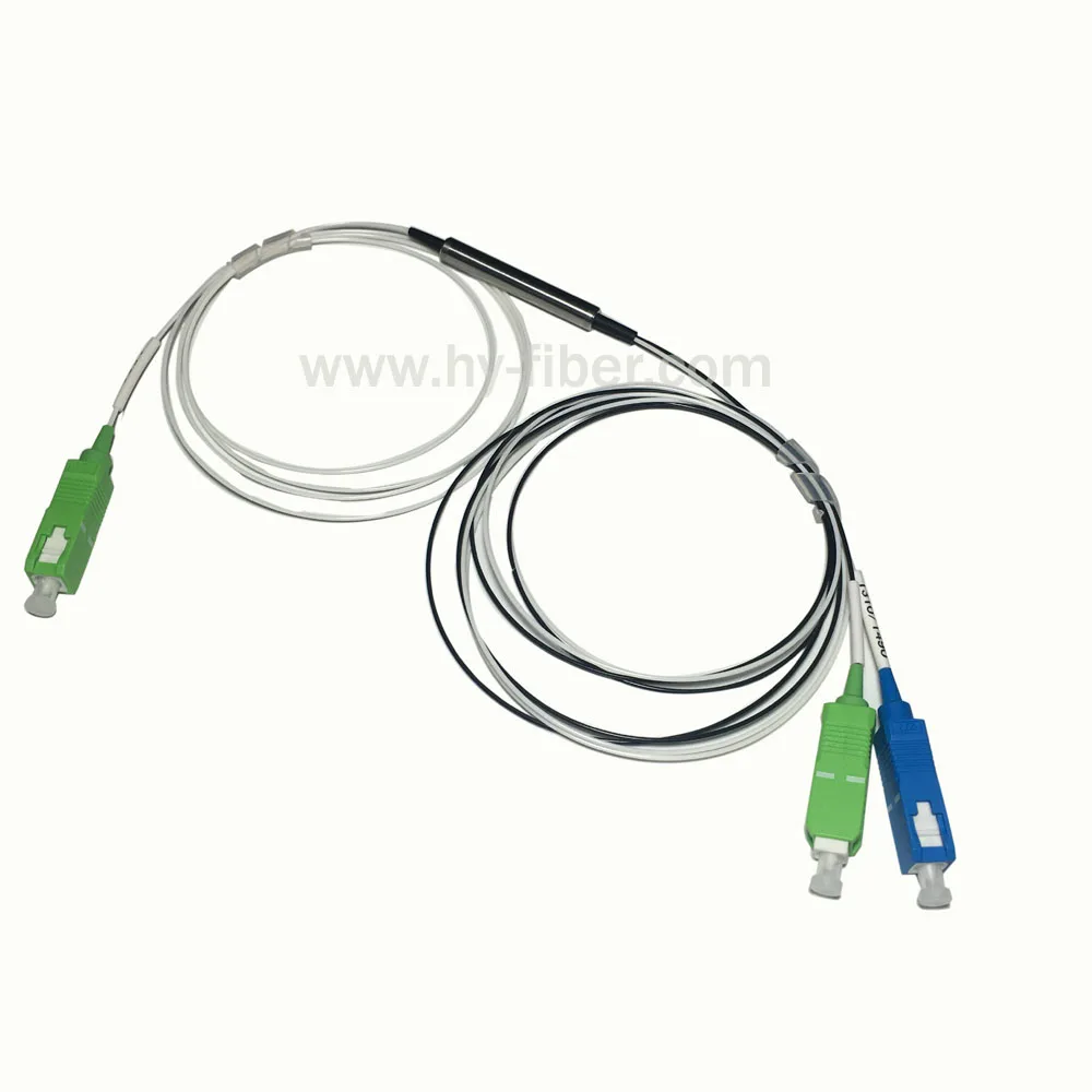 Imagem -05 - Conector Wdm G657a1 Cabo de Fibra 1550nm 1310 1490nm Filtro 1m 10 Pcs