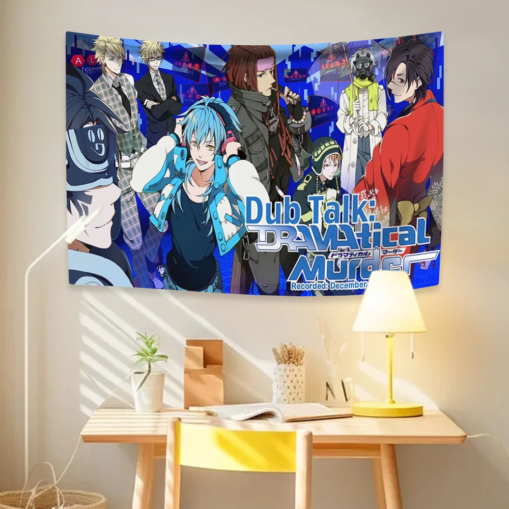 Japanese Anime Tapestry Dramatics Game Murders Flag Home Decoration Living Room Bedroom Backdrop Cloth Multiple Sizes Tapestry
