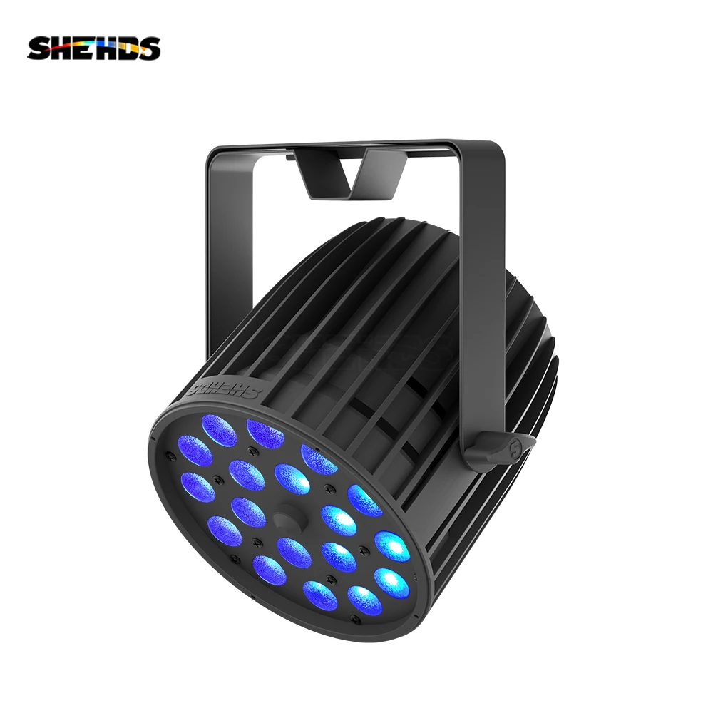 Imagem -03 - Shehds-led Zoom Par Lâmpada para Luzes de Casamento Rgbwa uv 6in Iluminação Alto Poder de Mistura de Cores Mesmo Cob Lâmpada 18x18w Nova Chegada