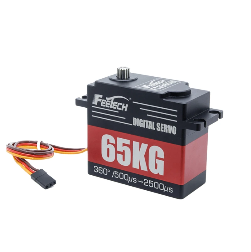 Feetech 65 كجم أجهزة رقمية 7.4 فولت الصلب والعتاد عزم دوران كبير 180/360 درجة RC أجهزة ل 1/5 باجا RCCar RC نموذج أجزاء هليكوبتر