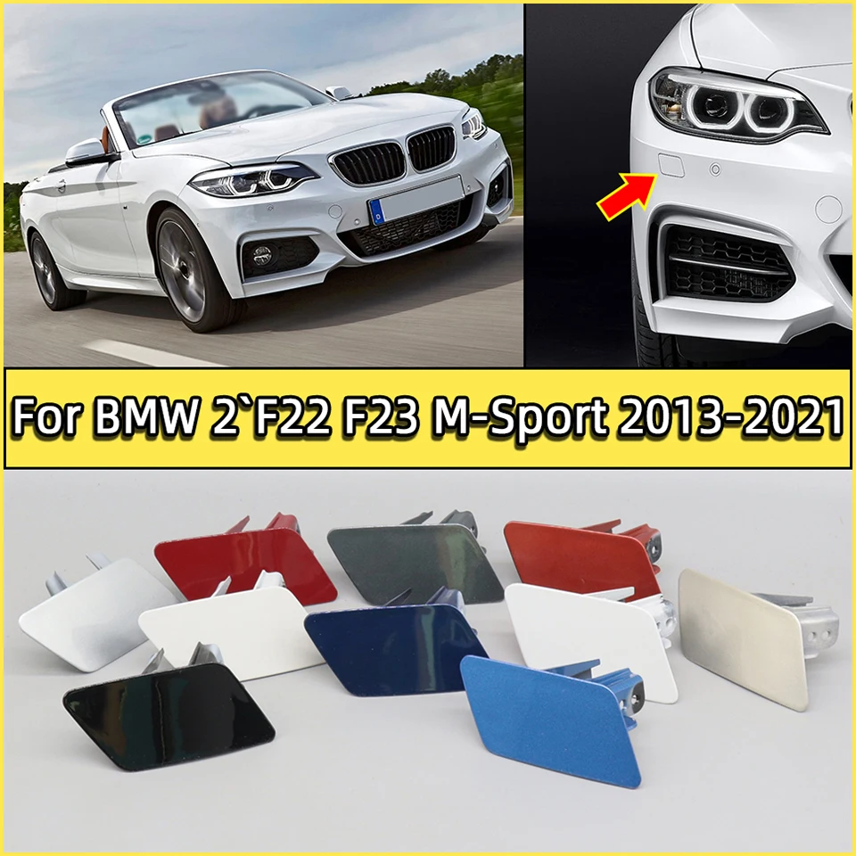 Headlight Washer Nozzle Cover For BMW 2 Series F22 F23 Basic Model&F22 F23 M-Sport 2013-2021 51117391809 51117391810