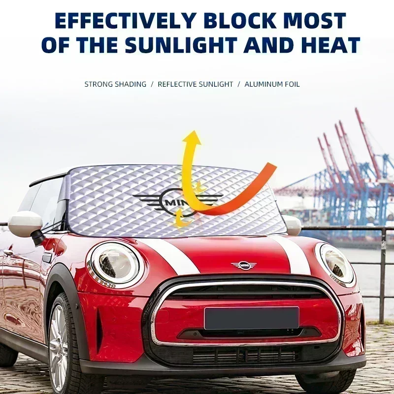 

Front Screen Cover Auto Sun Cover Car Windshield Shade For BMW MINI Cooper One S JCW R50 R55 R56 R57 R60 R61 F55 F56 F57 F60