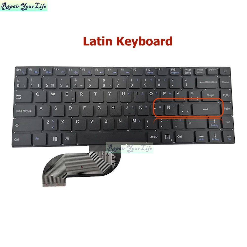 SCDY-300-8-21 YXT-91-36 Latin RU RUS/Russian BR Brazil Keyboard For Prestigio SmartBook Notebook Keyboards MB3008034 YXT-93-197