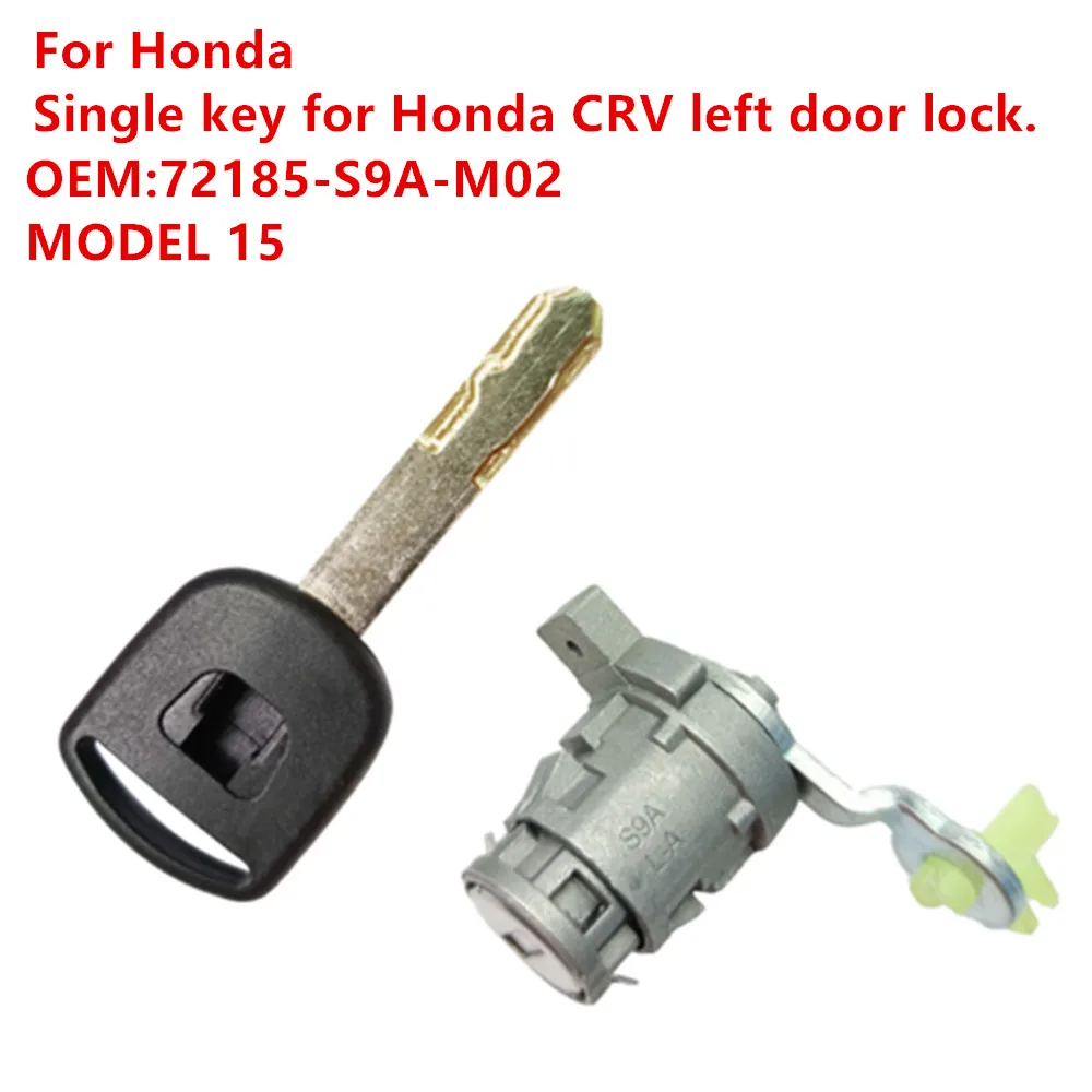 15-16 For Honda - High-quality door lock keys for CRV. Choose from single or double keys for the left door lock.