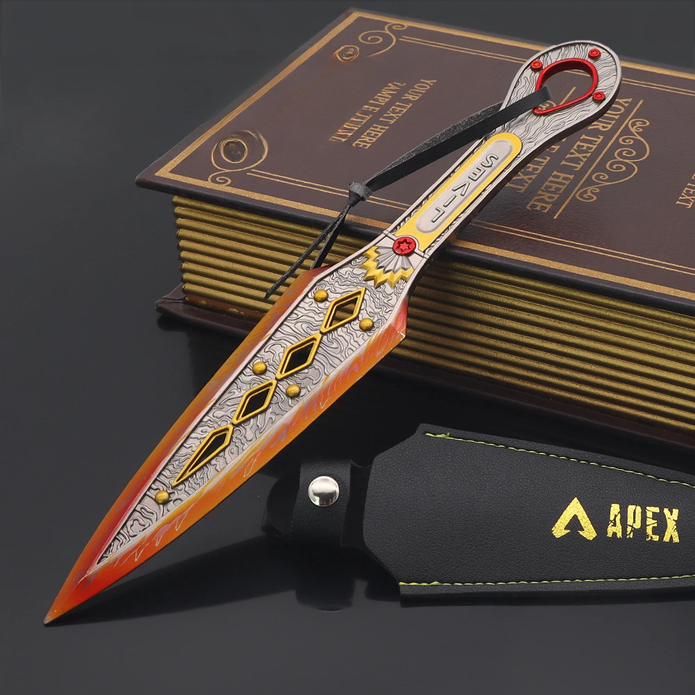 Apex 30 cm/11,8 Zoll Legends Heirlooms Dawn of Hope Spielzeugschwert für Cosplay Ninja Leuchtspielzeug Messer Kunai Weihnachtsgeschenk