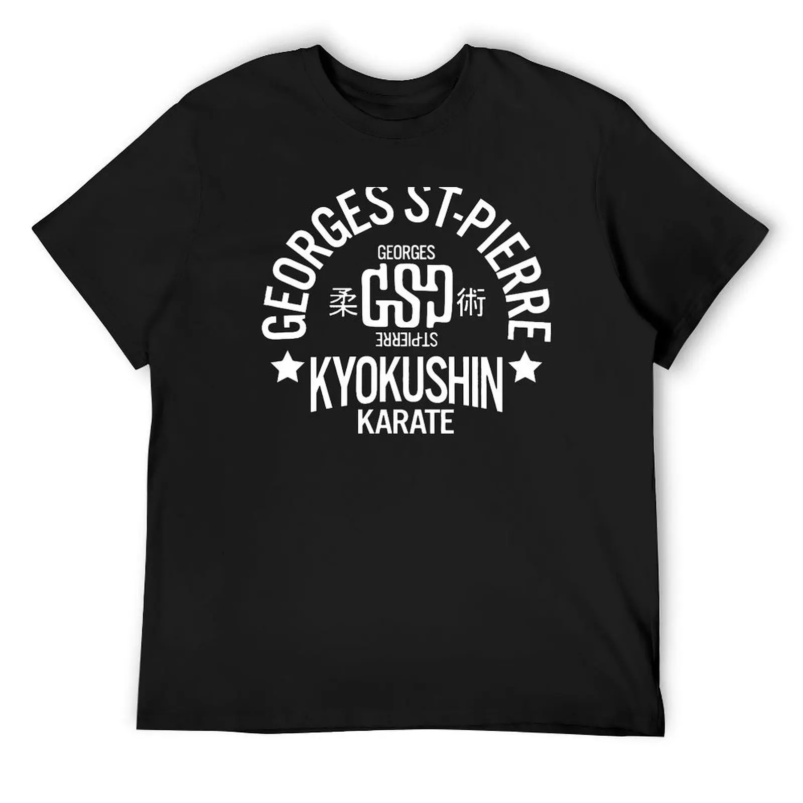 Georges St, Pierre Kyokushin Karate T-Shirt customizeds plus size clothes plus size tops customs Men's cotton t-shirt