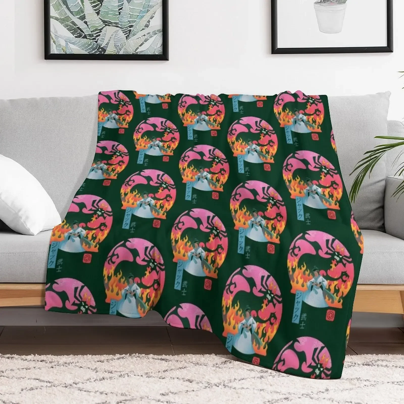 

Jack Wave Throw Blanket Fashion Sofas Luxury Brand Blankets