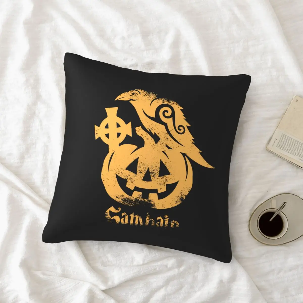 

Samhain Pillowcase Printed Cushion Cover Sofa Waist Pillow Pillow Cover