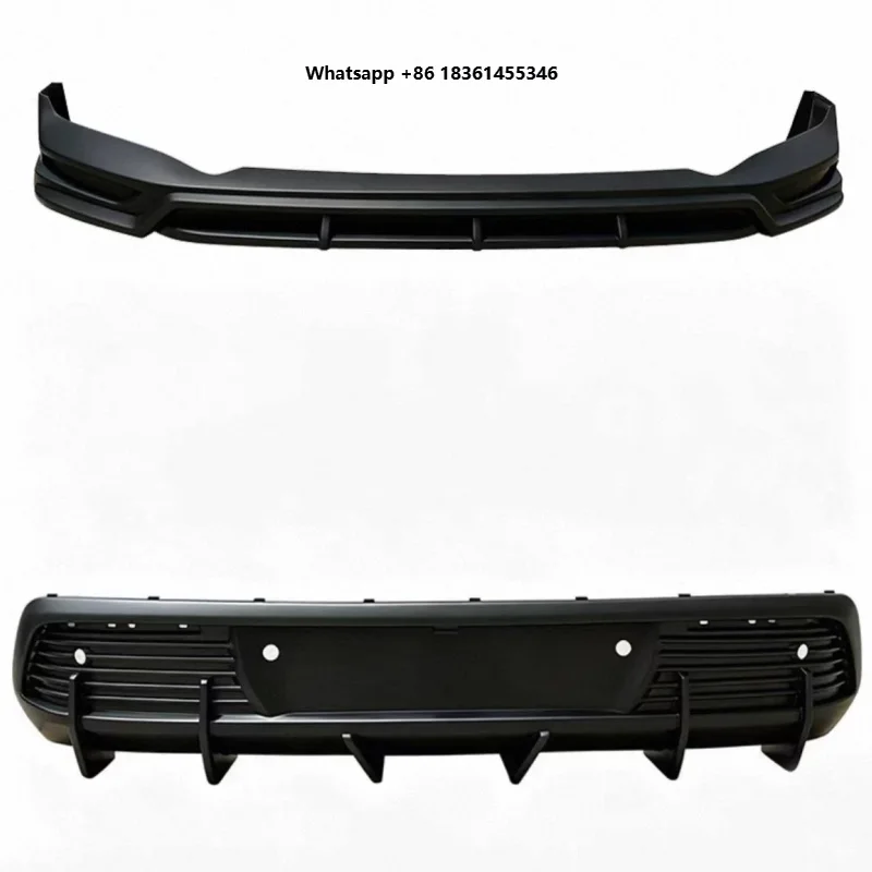 

For Hong Qi HS3 PHEV 2023-2025 Convert Gloss Black Body Kit Surround Car Accessories Front Lip Rear Lip