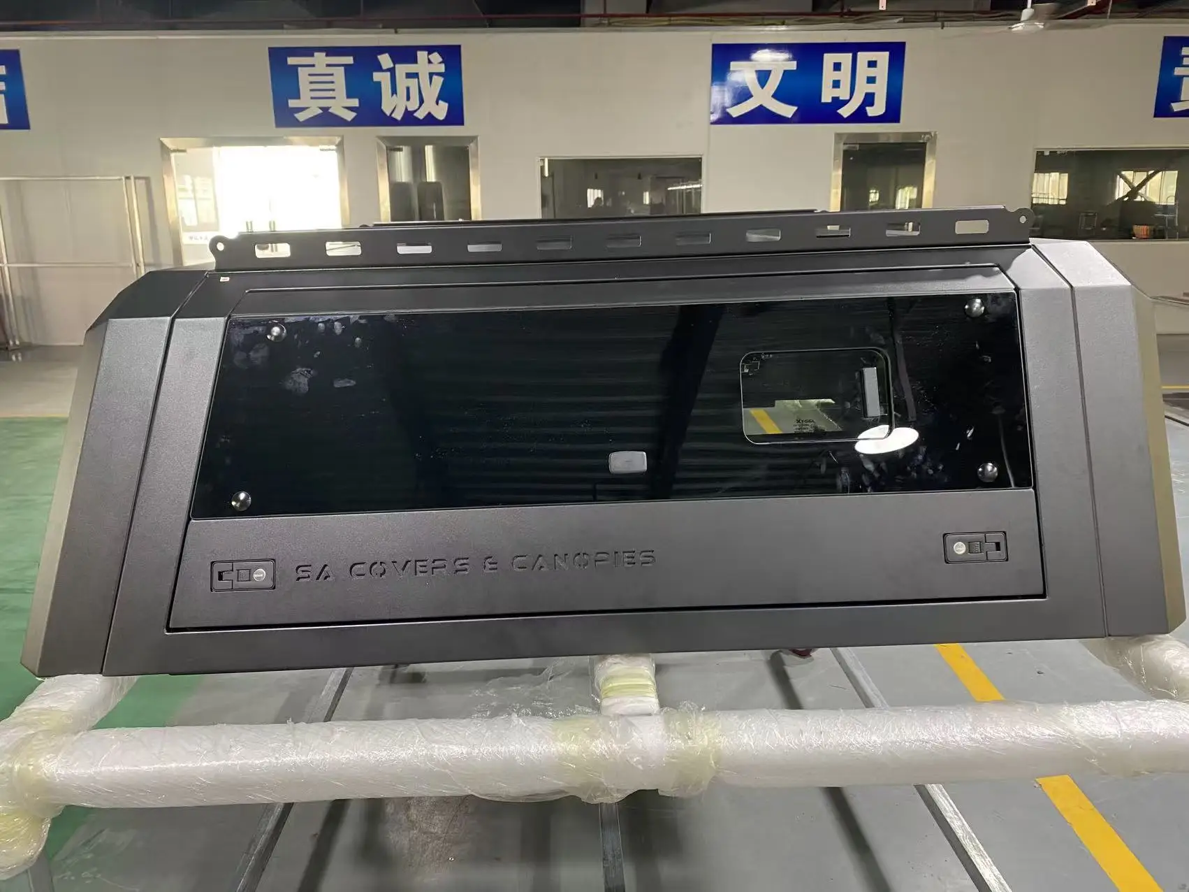 Aluminum Alloy Locking Waterproof Folding Roll-Up Electric Pickup Truck Bed Hardtop Canopy for COLORADO 2020+ 5.0FT/6.0FT F150 2
