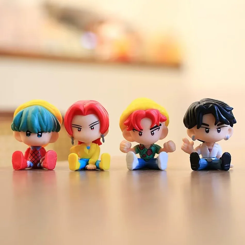 10pcs/Set K/pop Demon Hunters Figure Toy Cartoon Rumi/Mira/Zoey Action Figure PVC Desktop Decoration Model Doll Toy Fans Gift