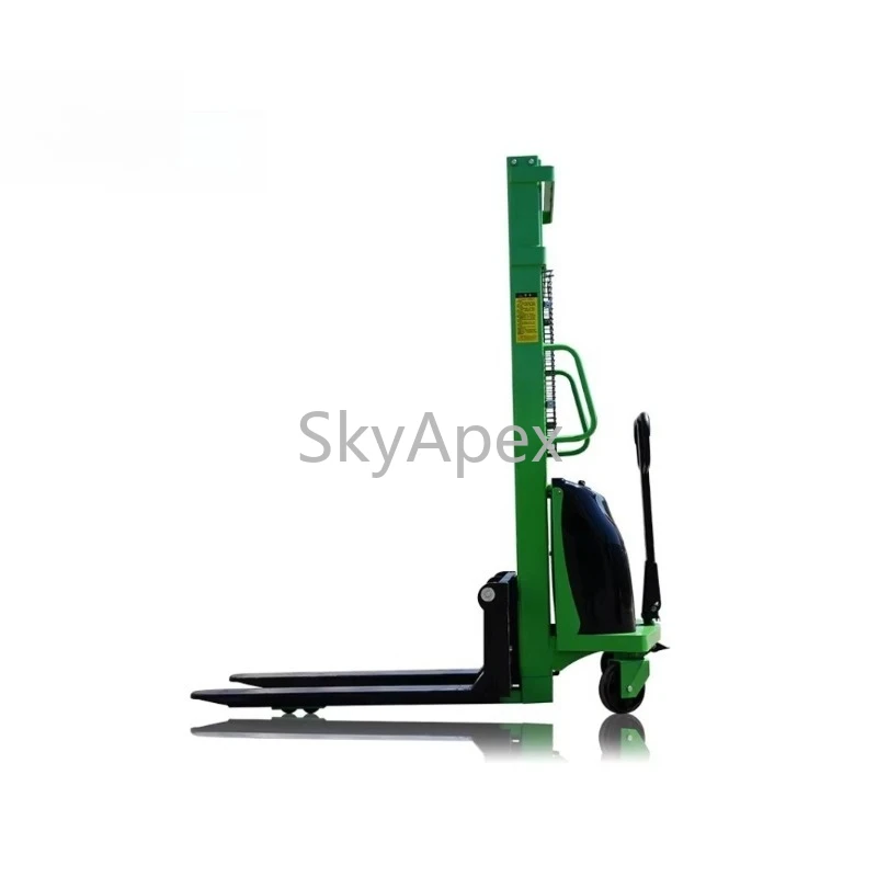 Wholesale Semi Electric Hydraulic Pallet Stacker 2 Ton 3 Meter Stacking Forklift Solid Tire 1 Year Warranty AC Power FOB Durable