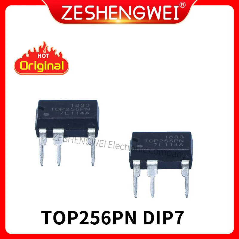 5PCS TOP256PN TOP256PG TOP256P DIP-7 In Stock