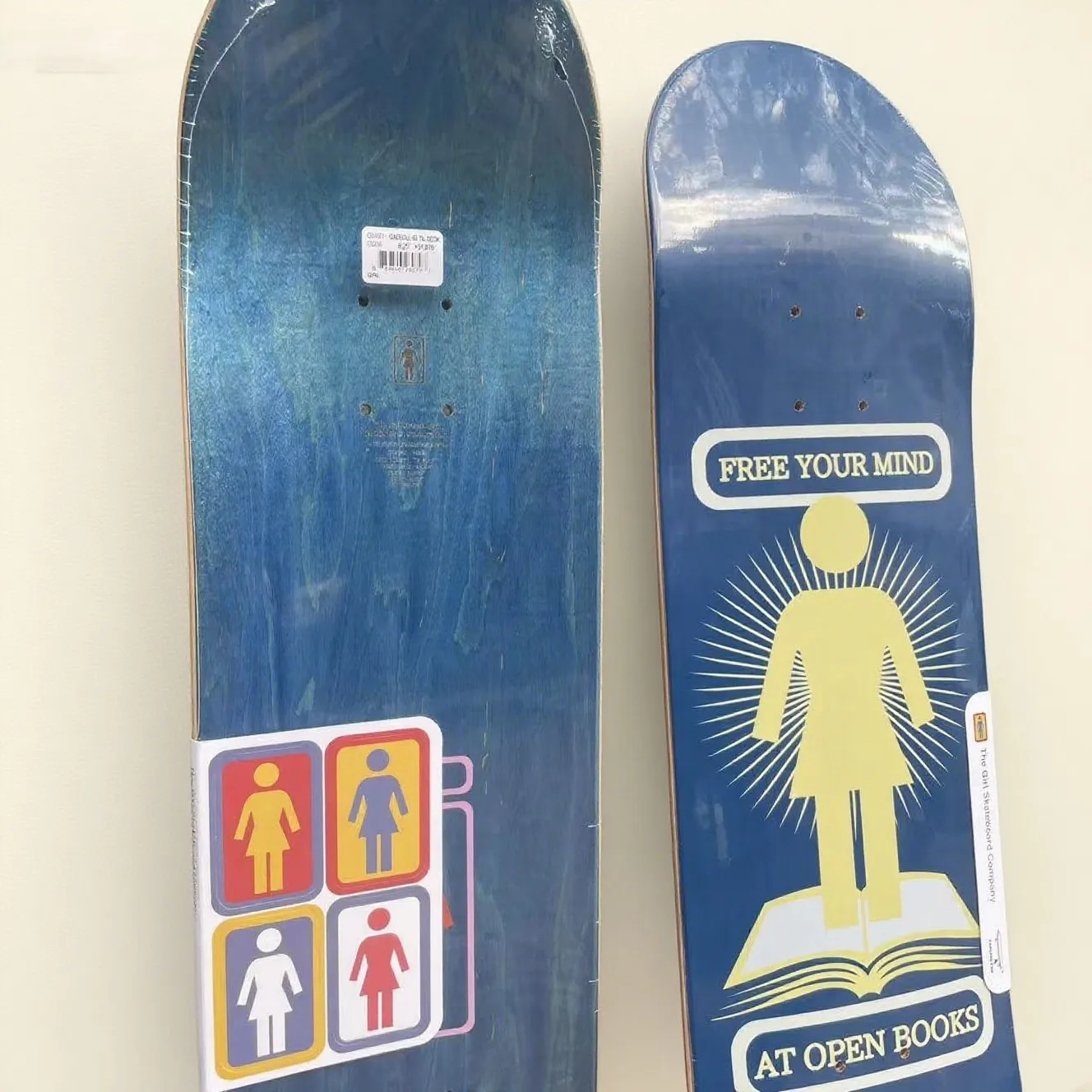 Скейтборд из 100% канадского клена, 100% двойной рокер, доступные размеры (7,75, 8,25, 8,375, 8,5 дюйма), 7-слойная колода