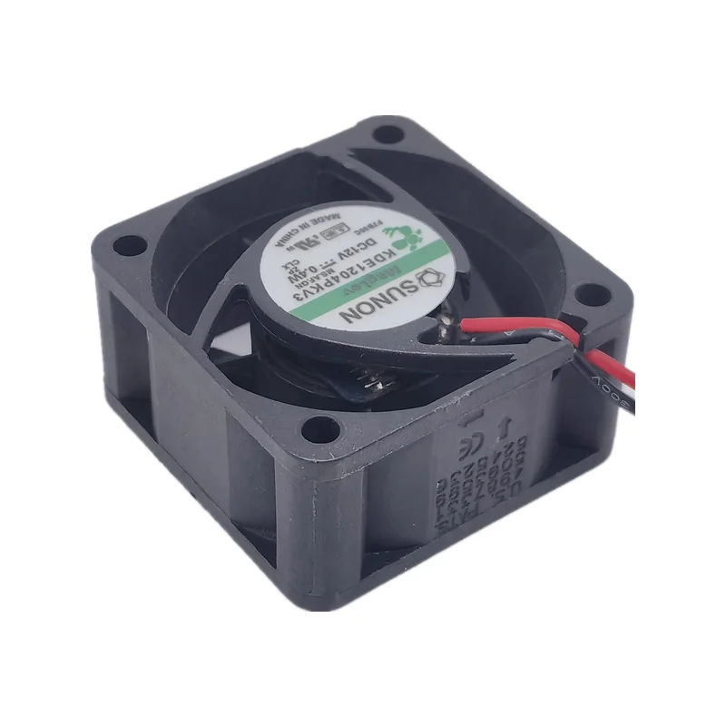 4CM 4020 4*4*2CM 40mm x 20mm 12V 2 pin 2wires 12 Volt Cooling Fan KDE1204PKV3 MS.AF.GN for Sunon