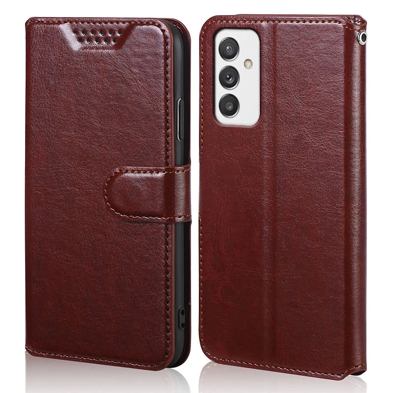 Leather Case For Samsung A14 A54 5G A13 A33 A53 Galaxy A15 A05 A05S A42 A52 A32 A72 A82 Flip Wallet