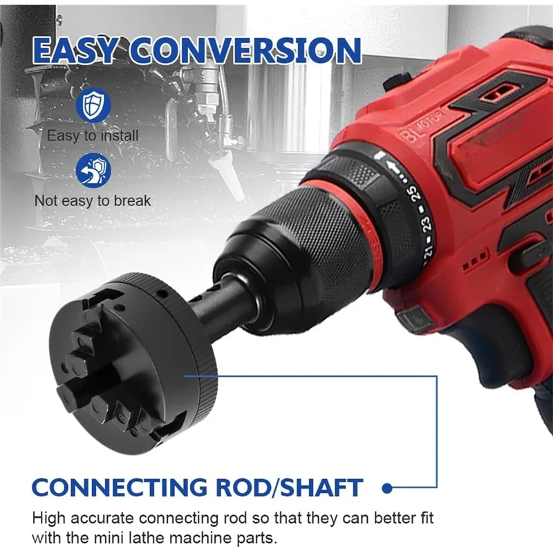 أفضل ما في 2025-Z011 مجموعة من ثلاثة ظرفات فكية ومجموعة قضيب توصيل، مجموعة ظرف مخرطة صغيرة - تتضمن 3 ظرفات ذاتية التمركز #2