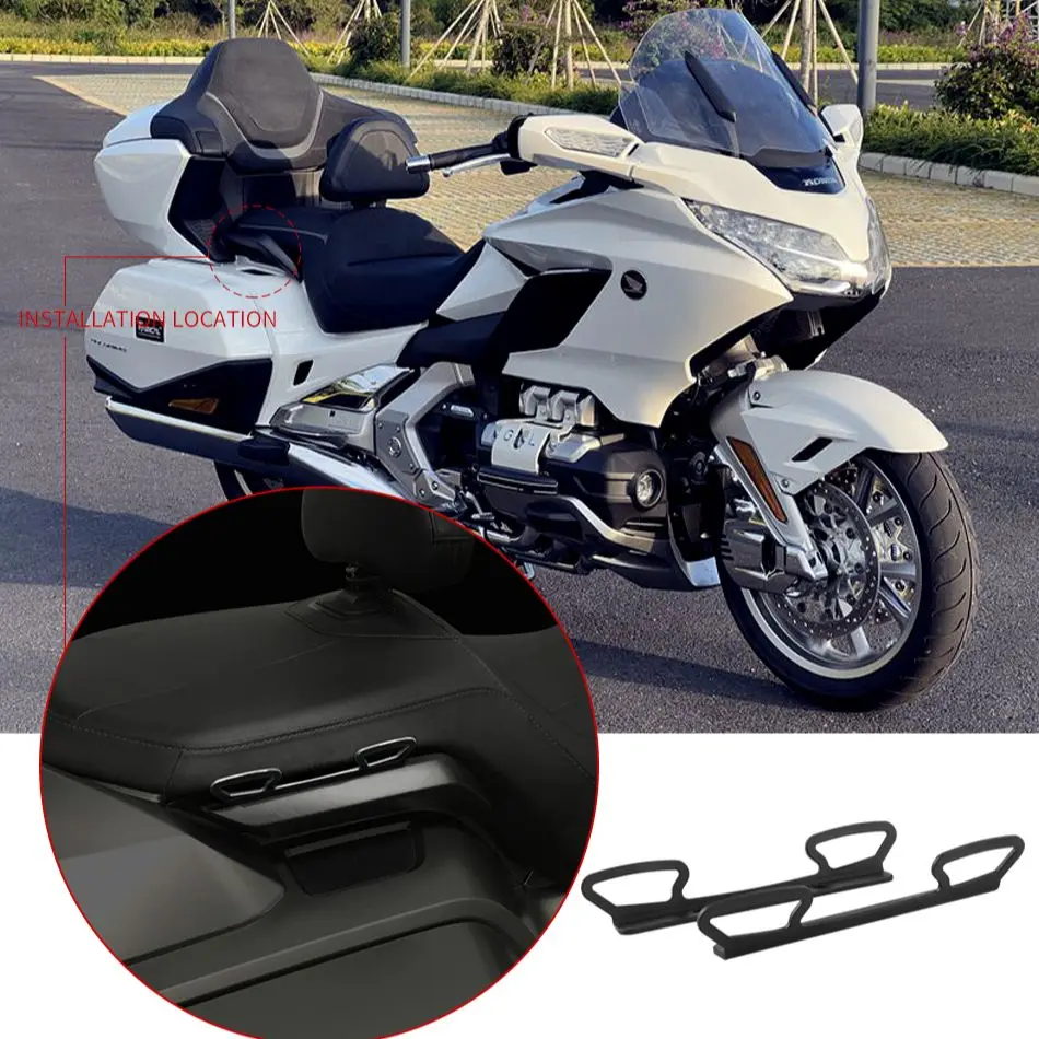 Motorcycle Accessories Passenger Seat Tighten The Bracket For Honda Goldwing GL1800 GL1800B F6B 2018-2020 Black