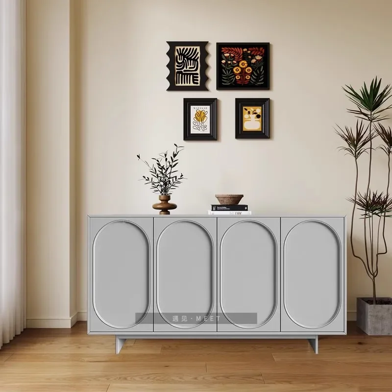 الشمال تصميم الإبداعية وجبة خزانة جانبية خزانة الشاي دخول باب مدخل خزانة #3