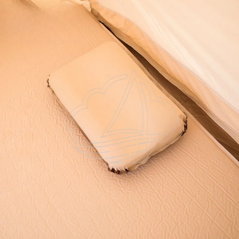 Mountain guest cheese pillow pillowcase, outdoor camping leisure portable travel automatic inflatable