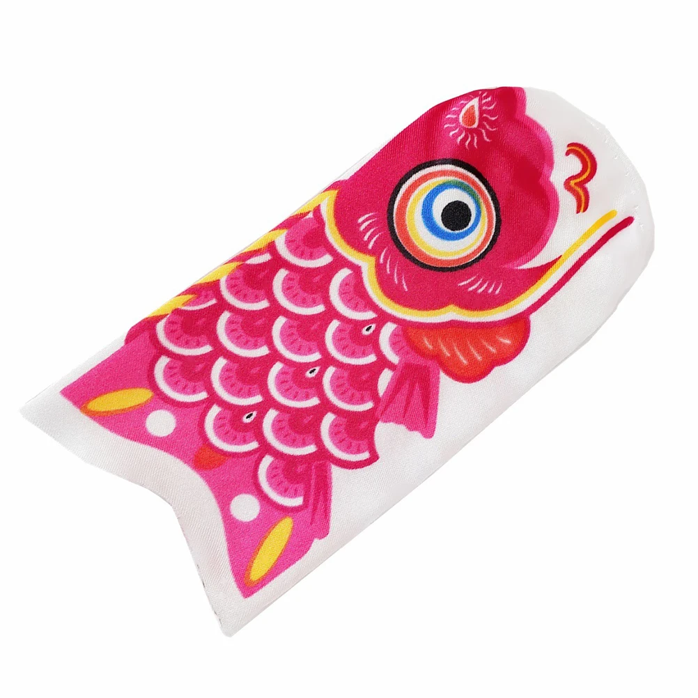 

7 Pcs Japanese Carp Flag Windsock Streamers Koi Colorful Waterproof Durable Hanging naments Nobori Fish Banner Party Gifts