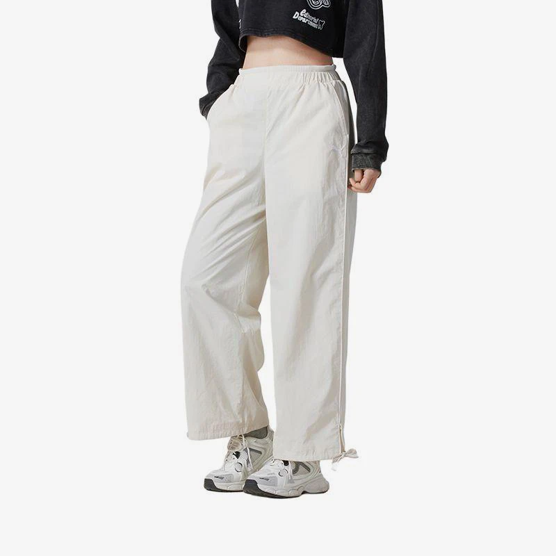 

Puma оригинальные новые женские свободные прямые тканые спортивные брюки 631306-87