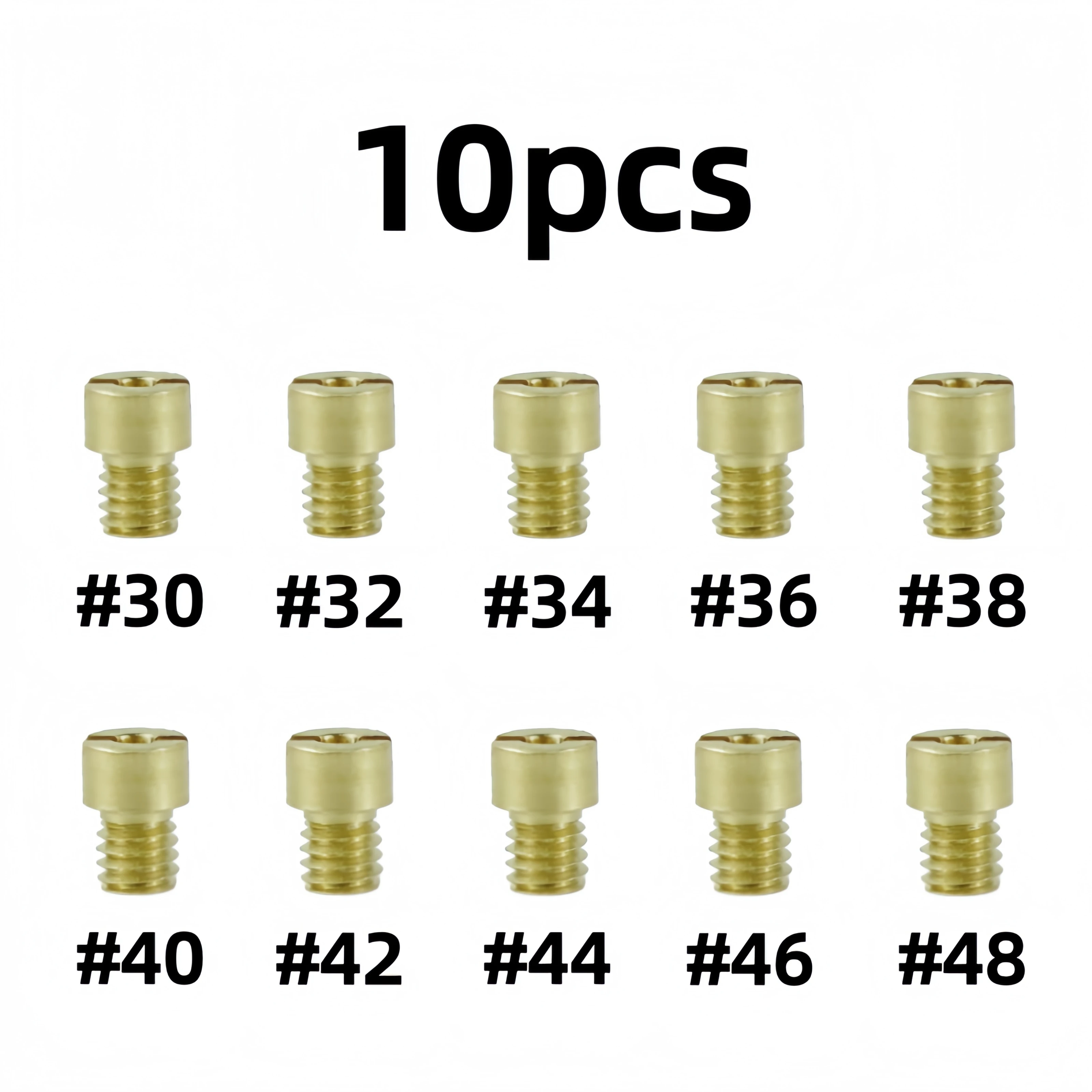 M4 Power Jet For Dellorto DRLA 36/40/45/48 Carburetor Jet Kits Universal Parts Dellorto PHVA 12 14.5 16 CARB