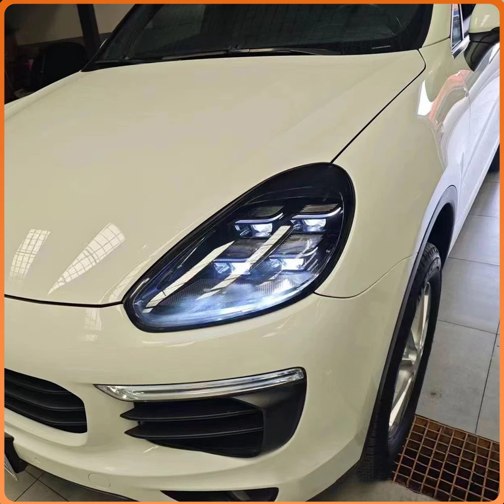 

For Porsche Cayenne 2011-2014 Car Headlights Assembly Upgrade LED 24 style Projector lens Plug and Play Tool Accessories