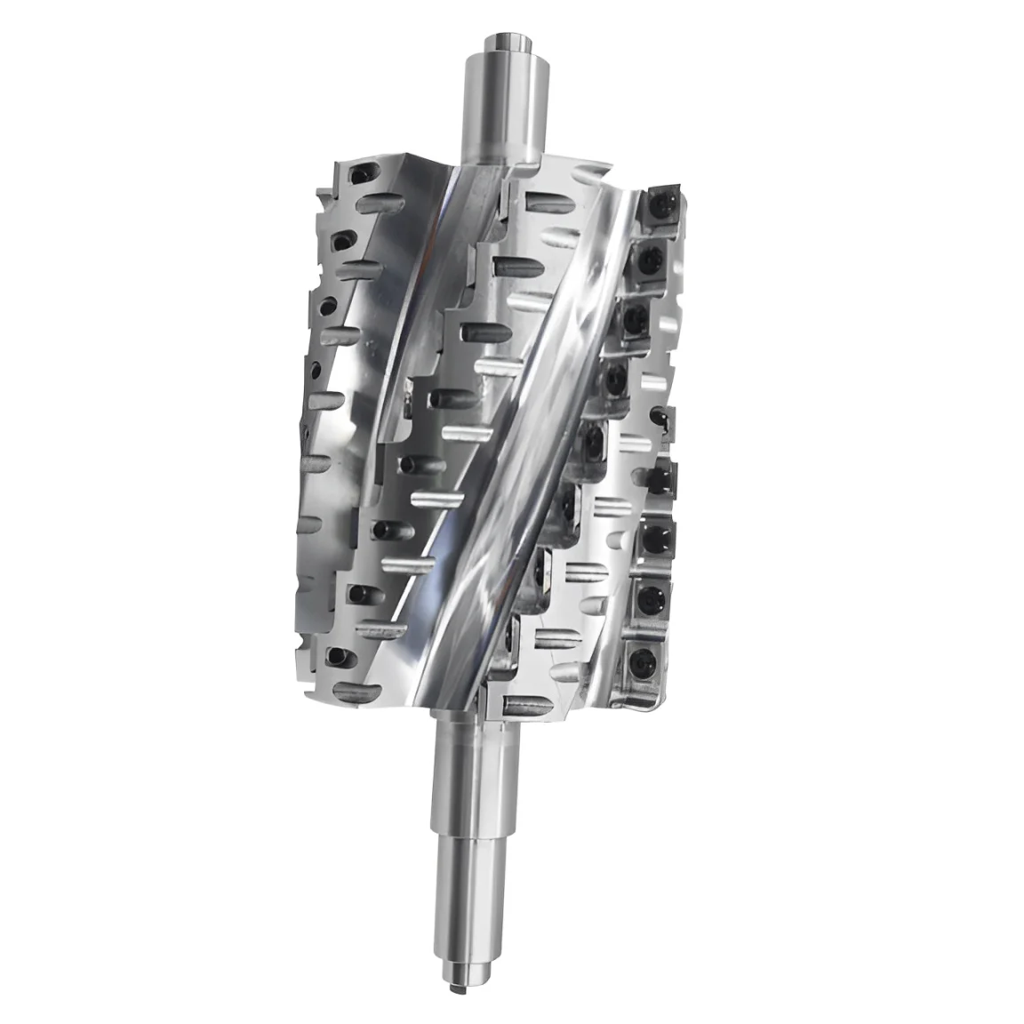 Dehuai Woodworking Customized Helical Cutterhead With Carbide Blade Wholesale Spiral Cutter Head Manufacture