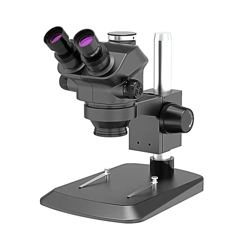 Dragon 0750 Simul Focal Trinocular Microscope Stereo Mikroskop For Industrial Repair Training Teaching