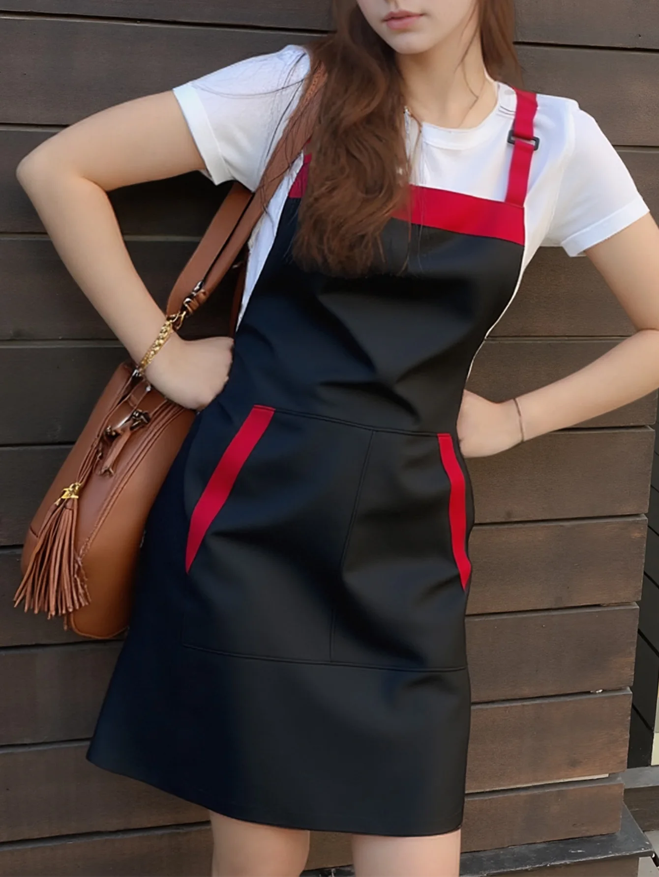 1 Piece Adjustable Work Apron for Bakers, chefs, Kitchen, Coffee, Cooking, Barbecue, for Home, Restaurant, Crafts, Garden, Barbe