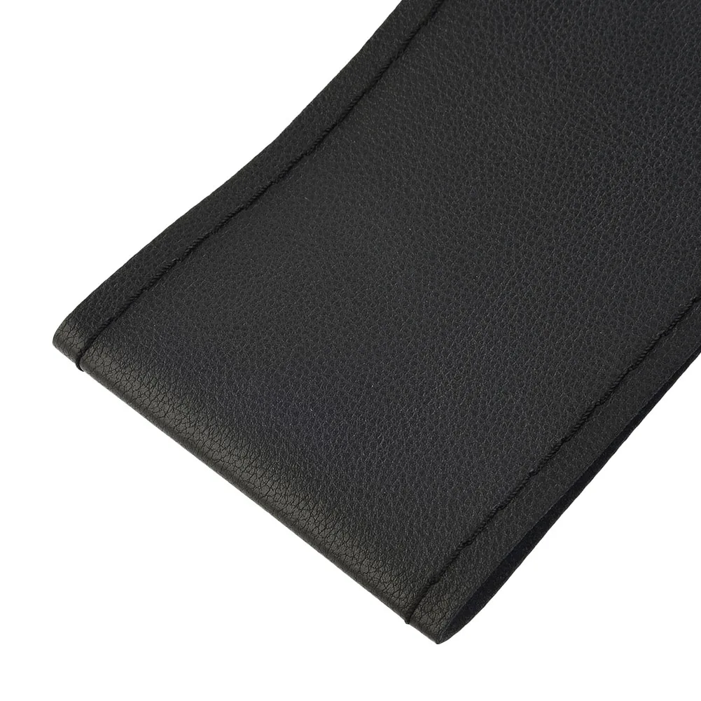 

Practical Steering Wheel Cover Hand Sewing DIY Non-slip Replacement Vehicle Wear Resistant 15in/37-38cm Leather