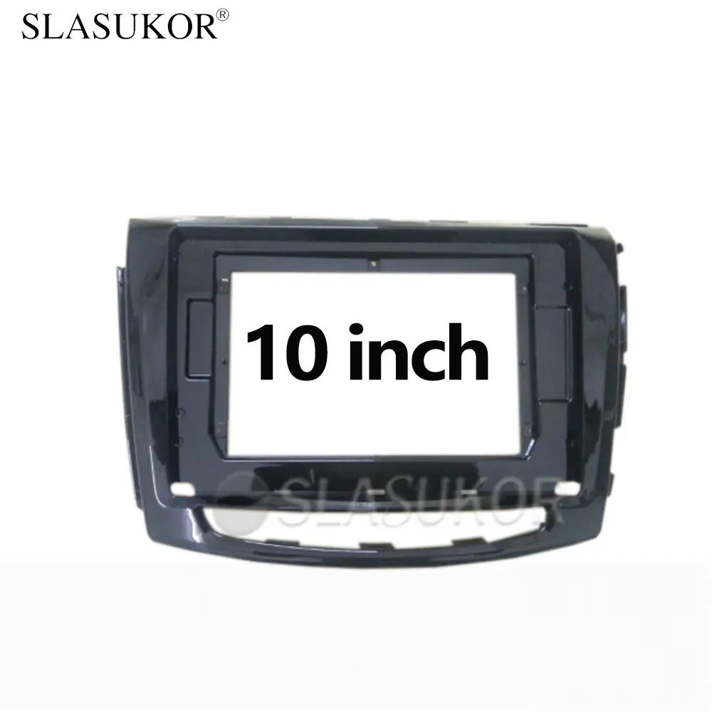 10 INCH Android Car frame Kit Fascia Panel For GREAT WALL WINGLE 6  2014 Frame No Cable Big Screen Radio Frame