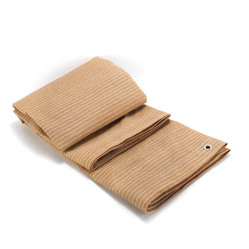 Environmentally Friendly Non-toxic Pet Cage Succulent Seedling Soft Light Protection Beige Sunshade Net