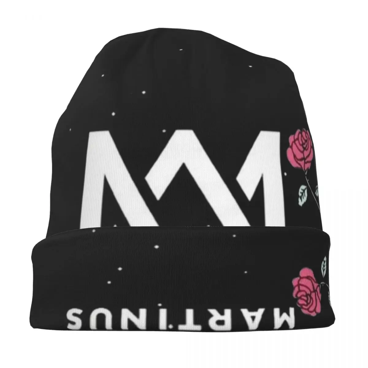 Marcus Martinus MM Music Skullies Beanies Hat Vintage Men Women Street Caps Warm Dual-use Bonnet