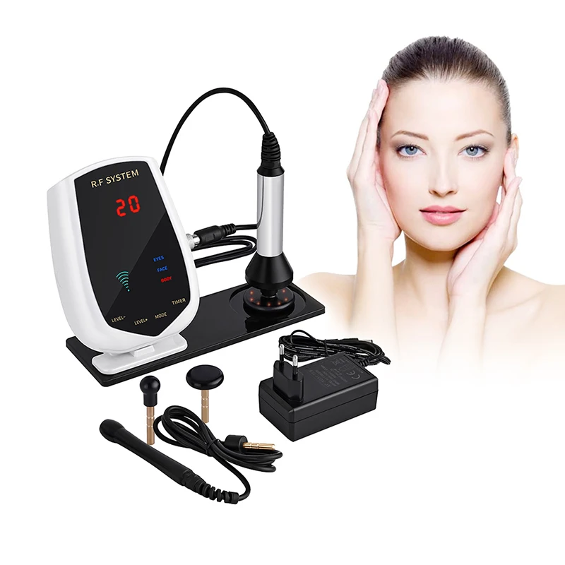 

3 in 1 RF Face Eye Radio Frequency Skin Rejuvenation Face Lifting Anti Aging Wrinkle Removal Portable Monopolar RF Machine