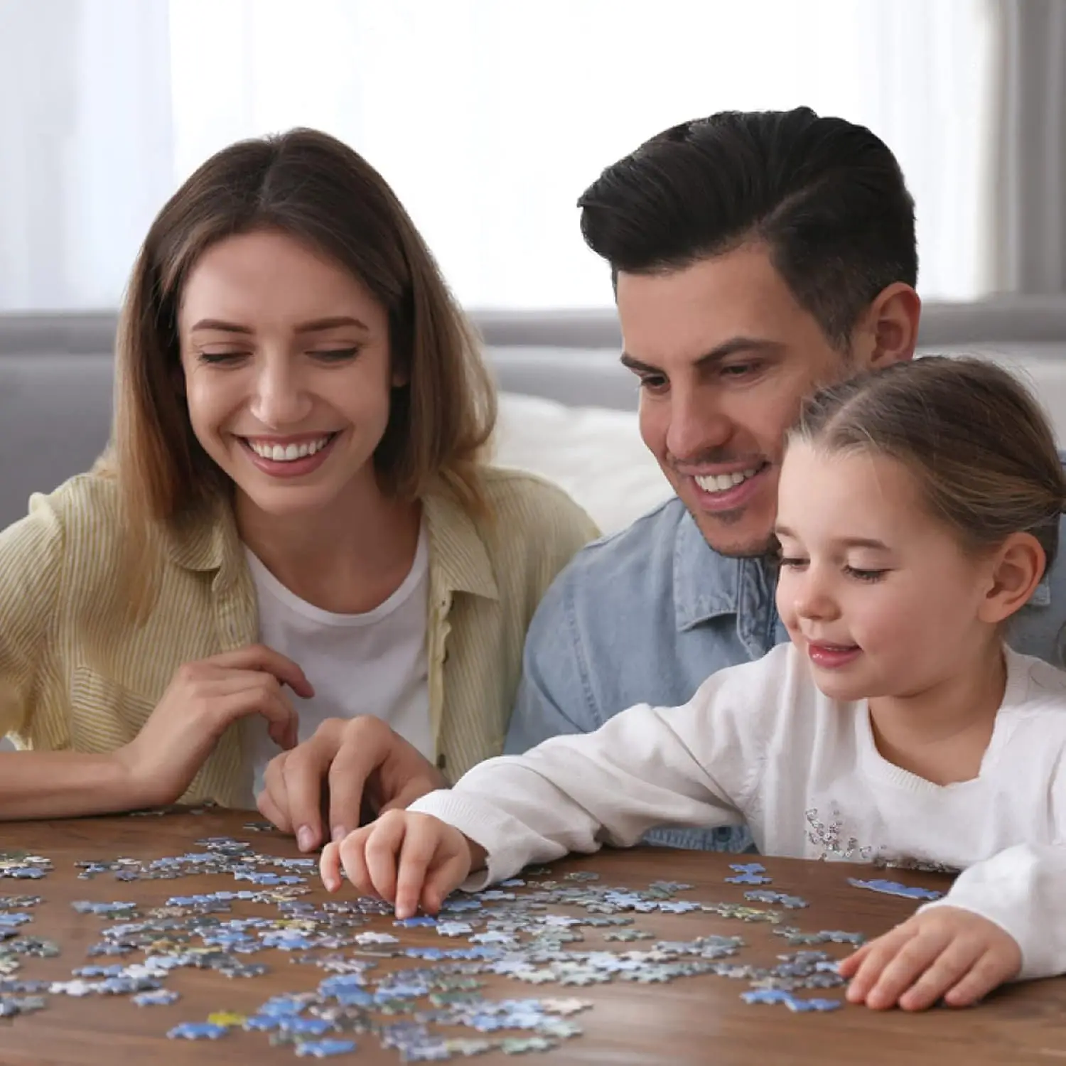 Drewniane puzzle 120/300/500/1000 sztuk dla dorosłych witraż kot krajobraz Puzzle gry zabawki edukacyjne prezenty urodzinowe