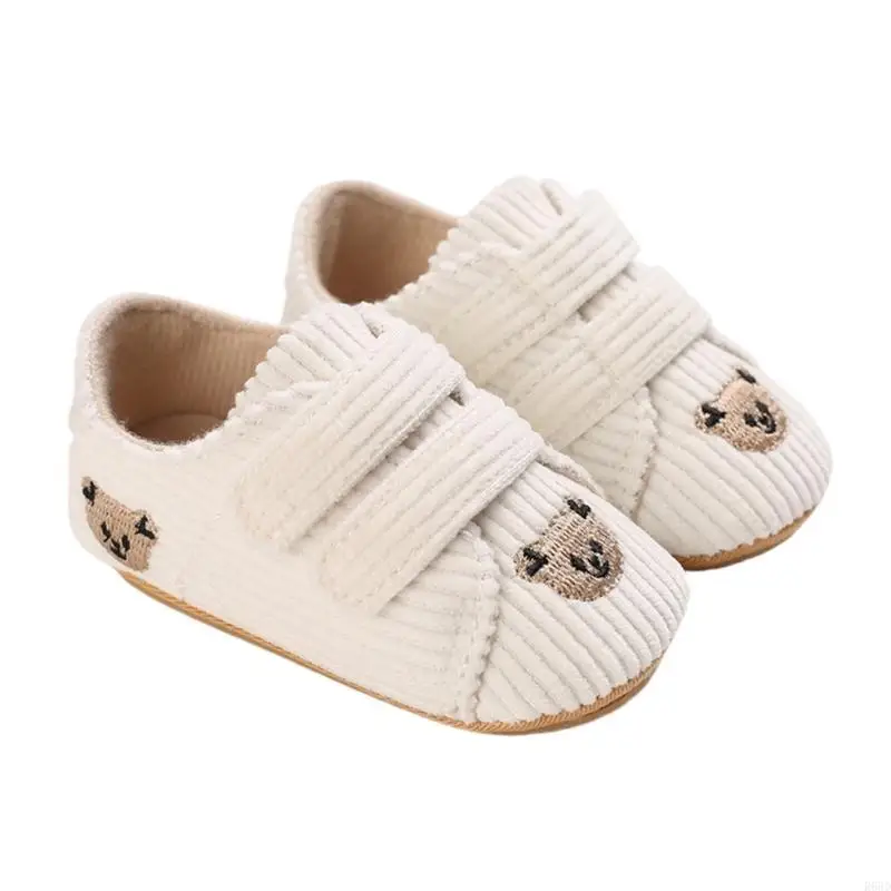 R66D أحذية مرنة Prewalker أحذية المشي الكرتونية الأولى أحذية رياضية نعال مطاطية أحذية رياضية قطنية للربيع والخريف #4