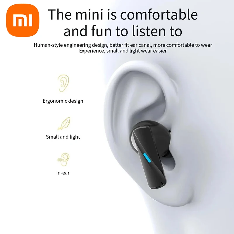 Xiaomi Mate 50 Wireless TWS Bluetooth Headset Touch Control Mic Earbuds Noise Cancelling Hi-Fi Stereo Sports Gaming Earphones