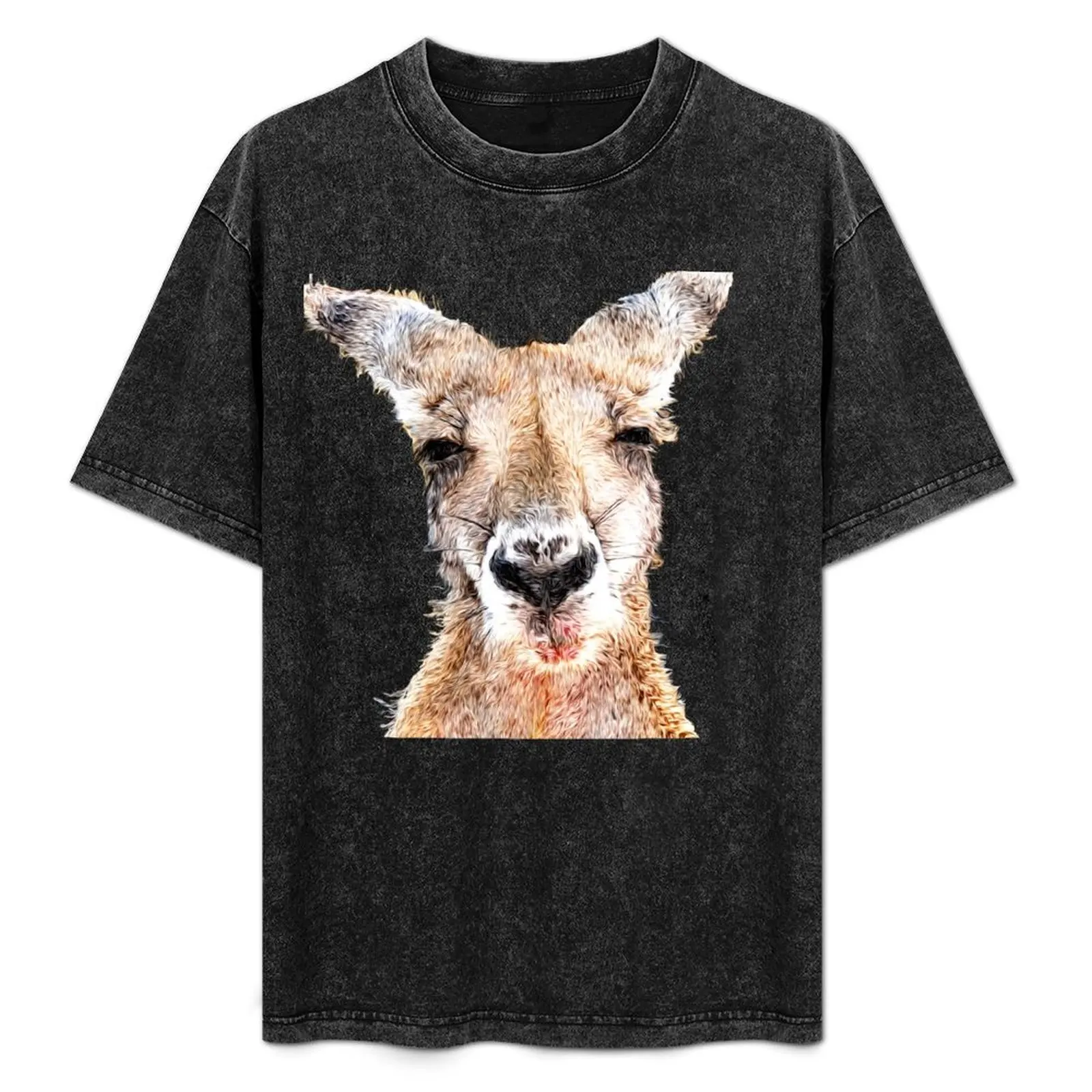 Skippy The Abstract Bush Kangaroo T-Shirt customizeds Aesthetic clothing heavyweights mens t shirts pack