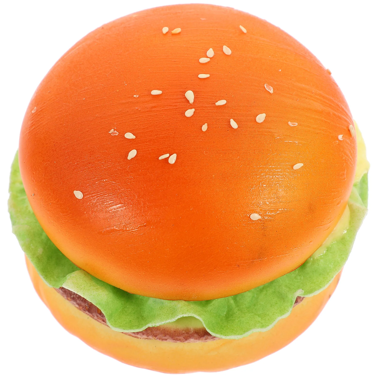 

Hamburger Bread Ornaments Realistic PU Burgers Models Delicate Props Shop Decorations Dining Table Fake Food Decors Artificial