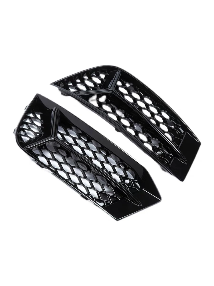 

Auto Left Right Side Front Mesh Honeycomb Lower Bumper Fog Light Grille Grill Cover For Audi A3 2017 2018 2019 2020