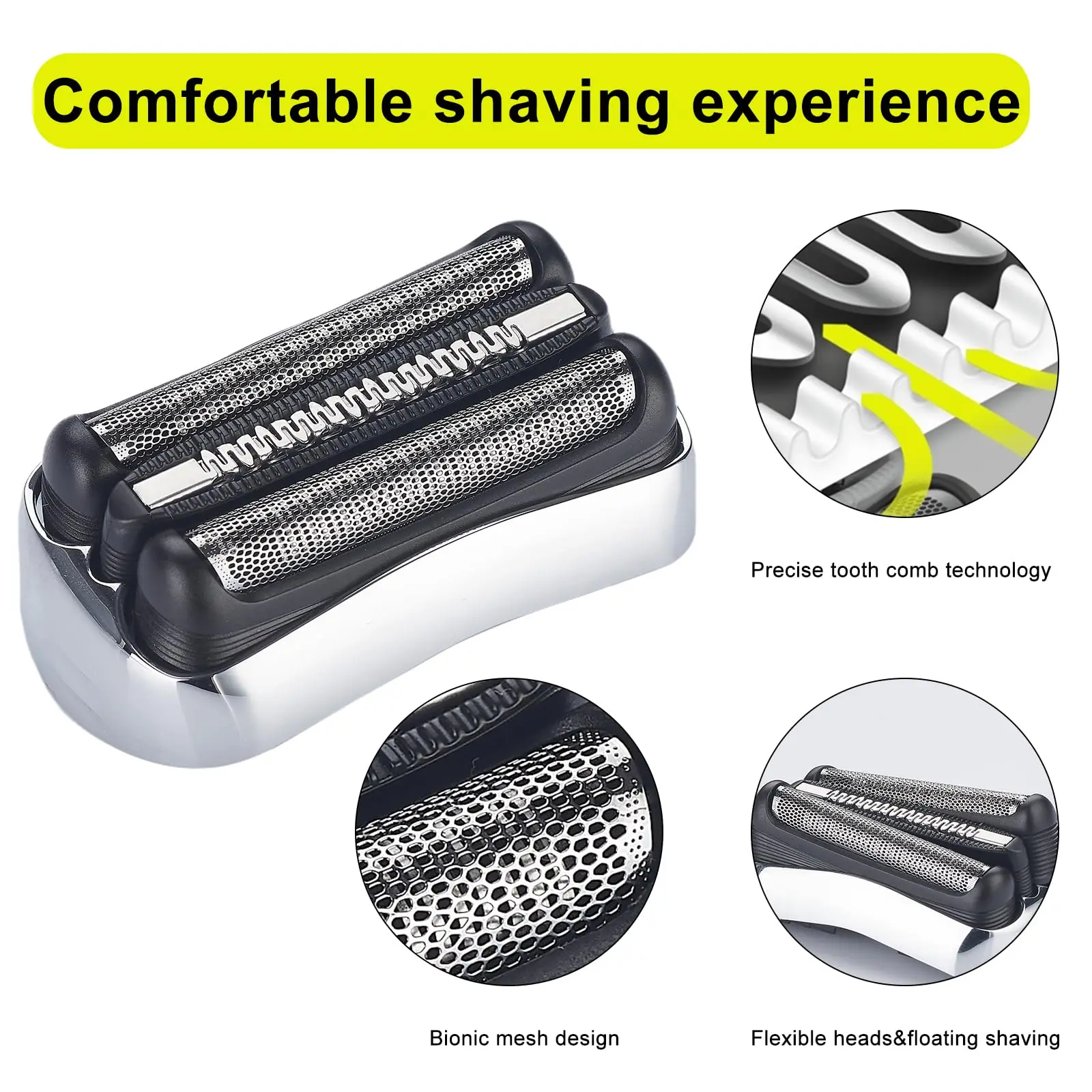 Рисунок 3 - 21S/21B Сменная бритвенная головка для Braun Series 3