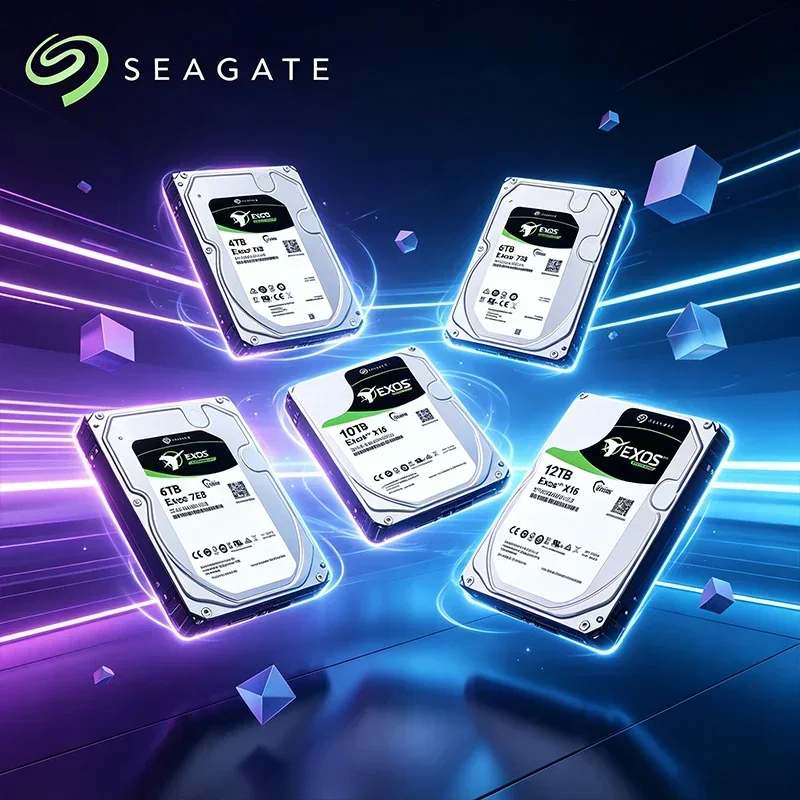 

For Seagate IronWolf Pro 3.5" SATA Hard Drive 4TB-16TB Enterprise NAS RAID 7200RPM OEM Recovery Service NAS/Server Storage
