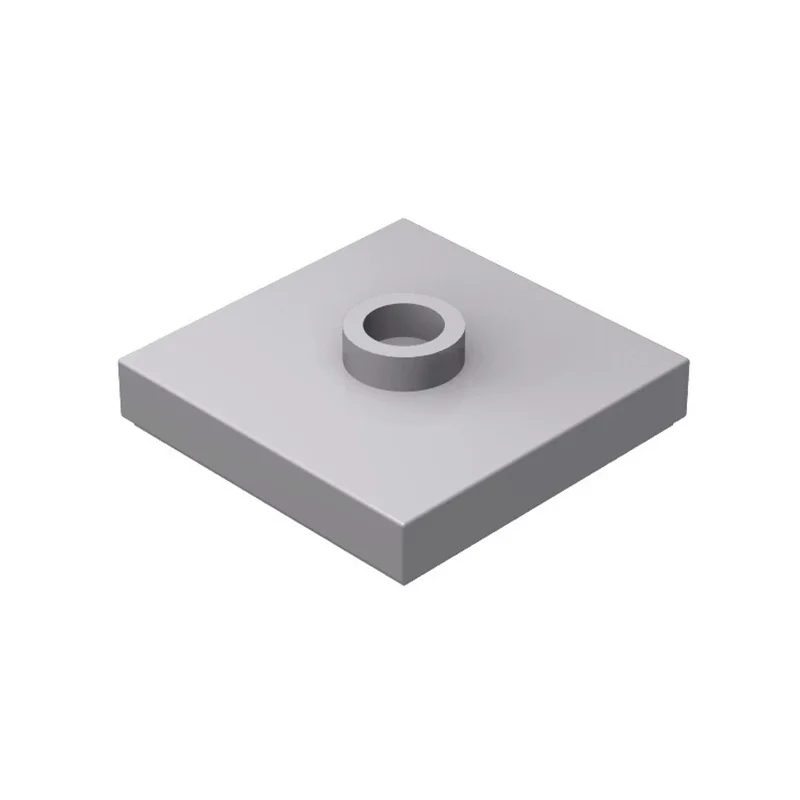 50 Stück Bausteine 87580 Platte Modifiziert 2x2 mit Bolzen in der Mitte, Modulare Bausteine für Technische MOC-Kollektionen – Detail 3