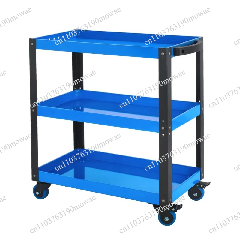 3 storey heavy workshop garage utility trolley service tool trolley